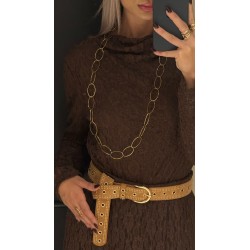 CINTURON CAMEL TACHAS