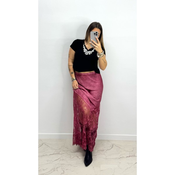 Falda Maxi encaje