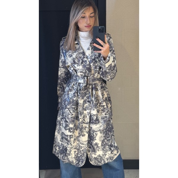 GABARDINA BLUE STAMP