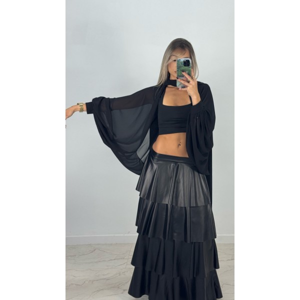 CAPA MANGAS GASA NEGRA