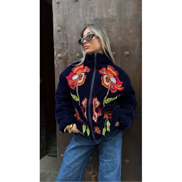 CHAQUETON BORD MARINO