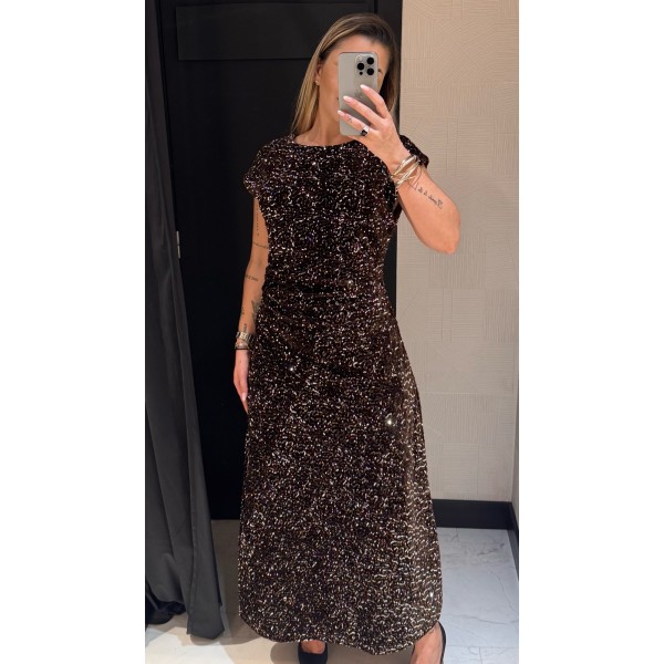 VESTIDO THALIA MARRON