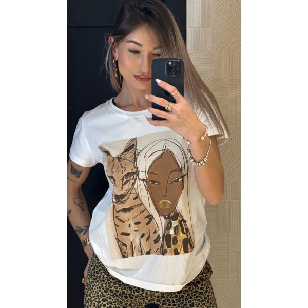 CAMISETA CHENOA MARRON