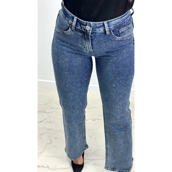 Pantalon Denim Glitter