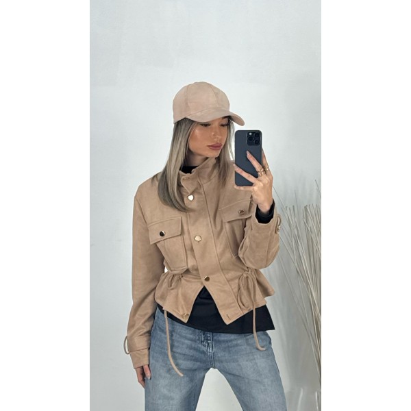 CHAQUETA NUD BEIGE