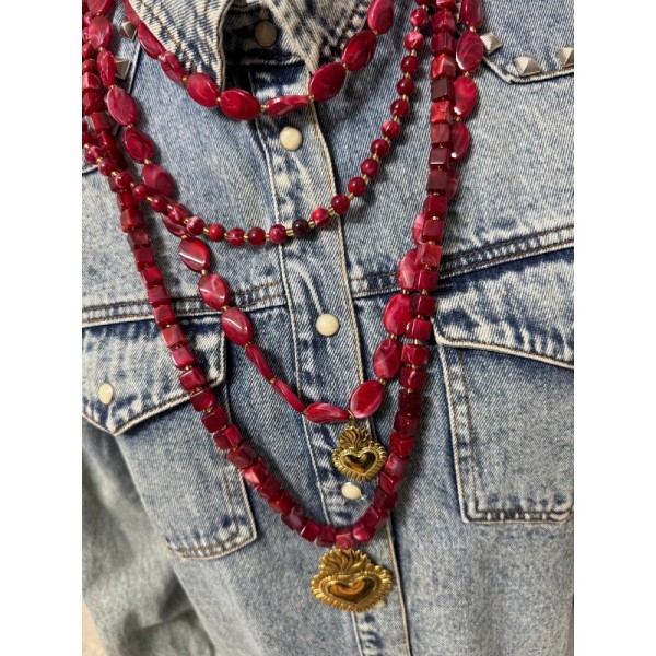 COLLAR PIEDRAS GRANAT CORA