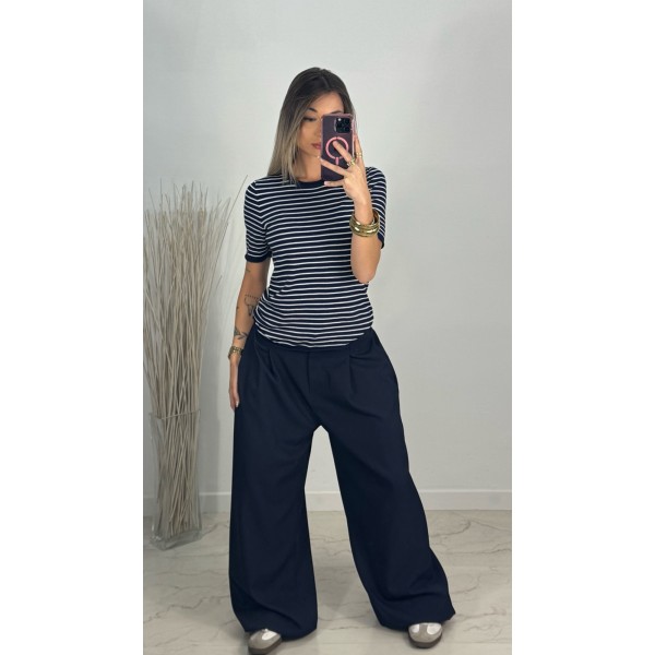 PANTALON BOMBACH MARIN