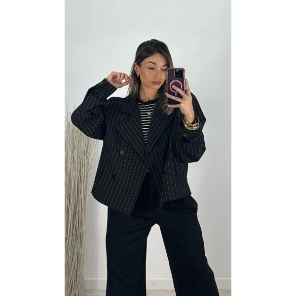 GABARDINA DIPLO NEGRA