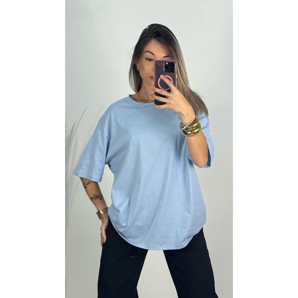 CAMISETA OVER CELEST