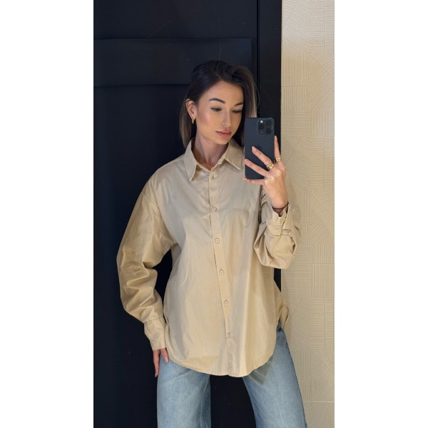 CAMISA BEIGE ASI
