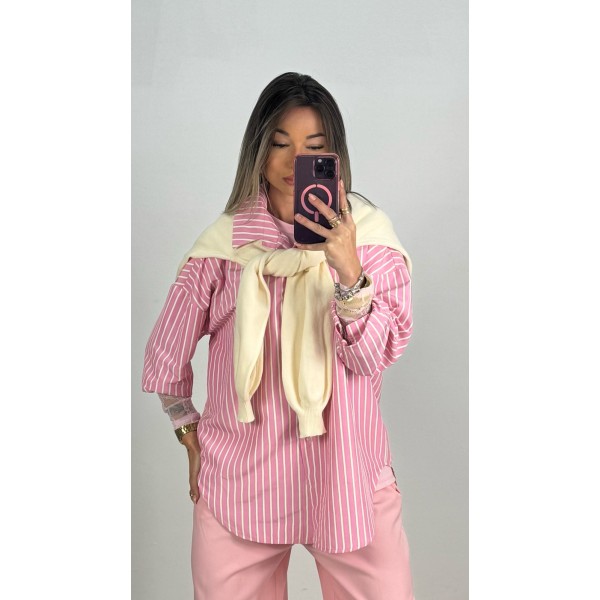 CAMISA ALEJANDRA ROSA