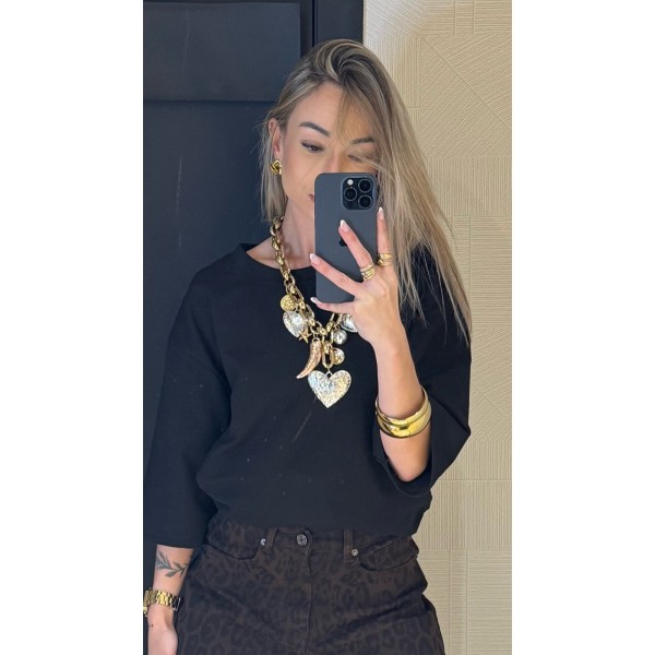 COLLAR CHARM TRICOLOR