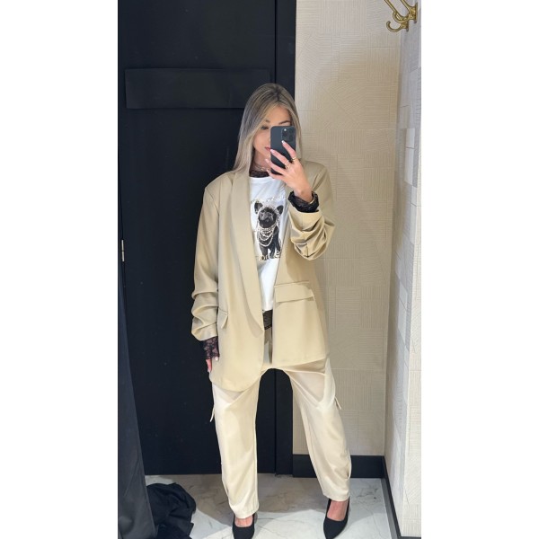 BLAZER LOLA BEIGE