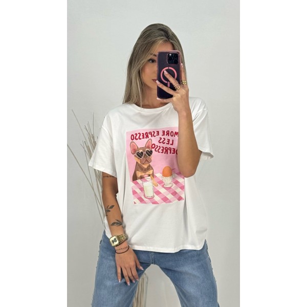 CAMISETA ESPRESSO PINK