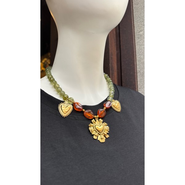 COLLAR DUPLA CORAZON