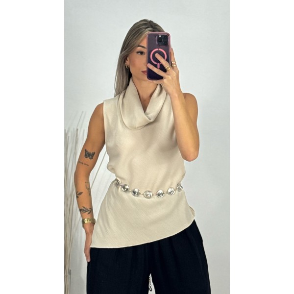 BLUSA ANDREA BEIGE