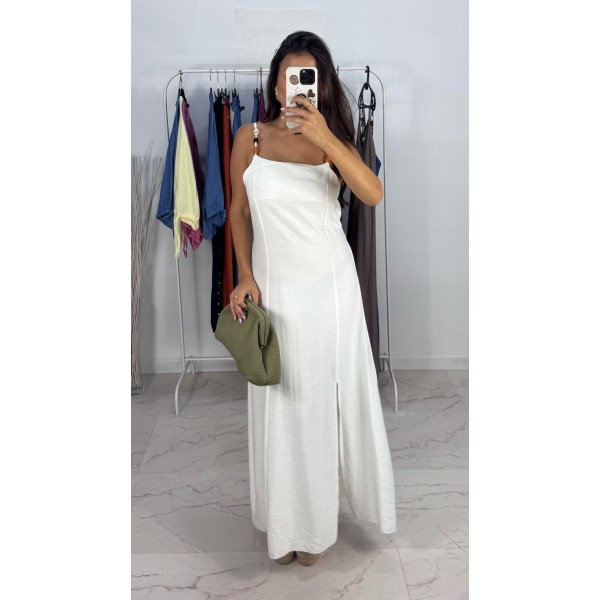 VESTIDO TERRA BLANCO