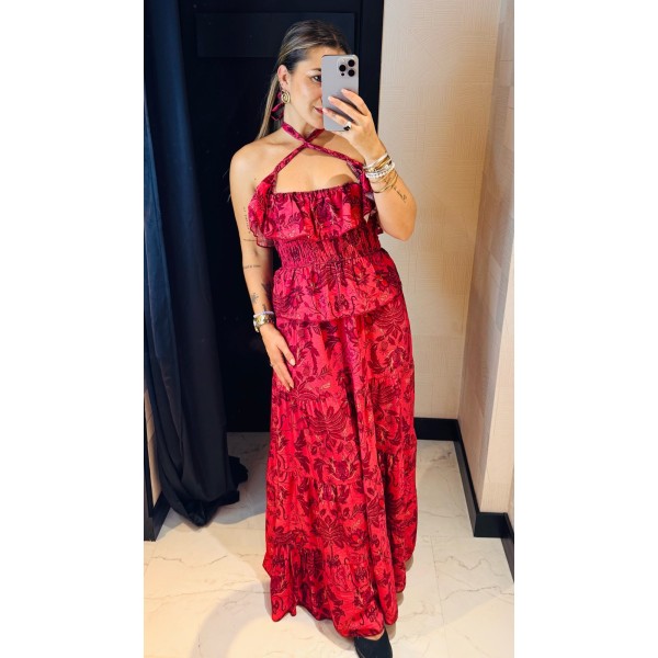 Vestido Azahar Coral