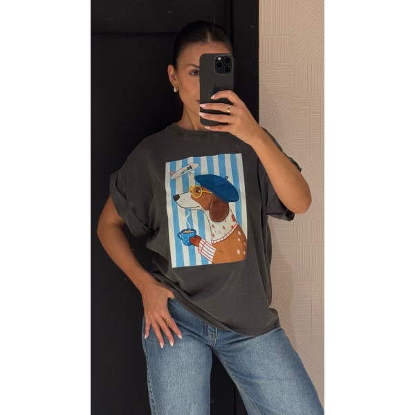 CAMISETA HELLO DOG