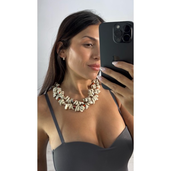 COLLAR CONCHAS DOBLE