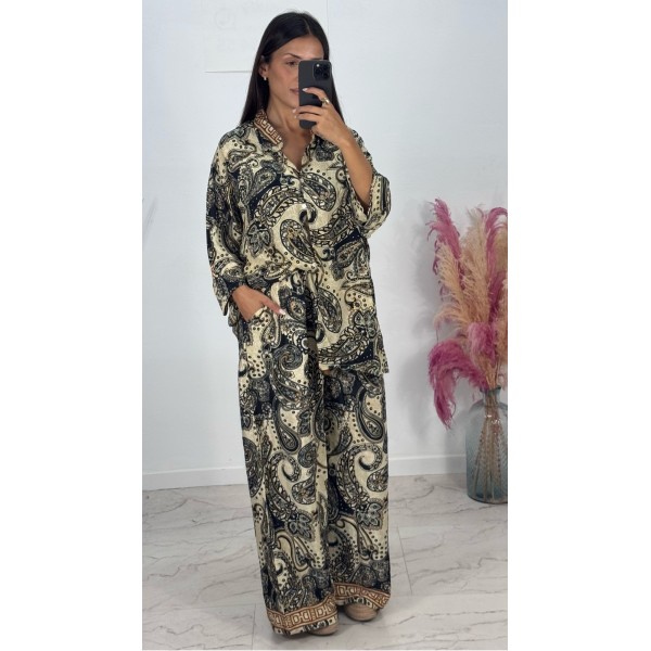 CONJUNTO CAPRI NEGRO