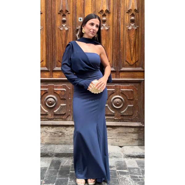 VESTIDO HERA MARINO