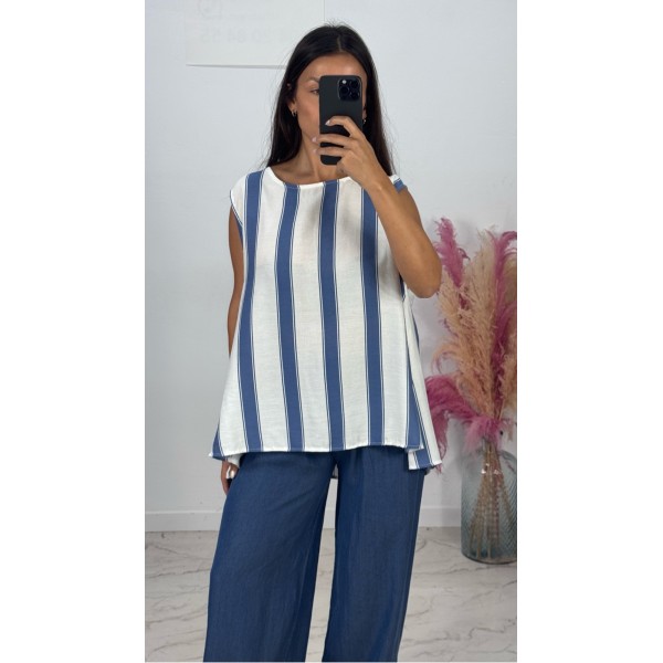 BLUSA AURORA AZUL