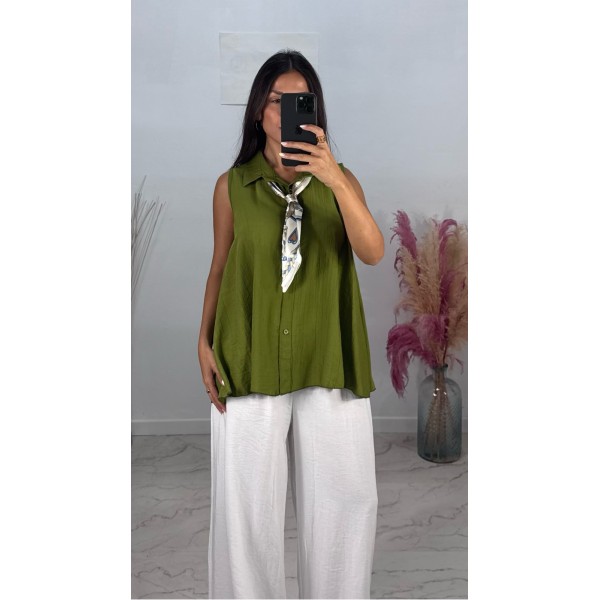 CAMISA JULIETA VERDE