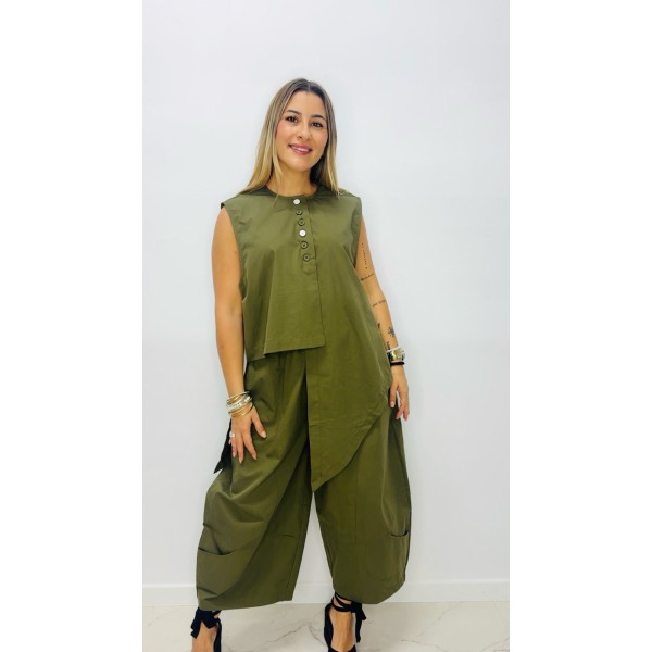 Conjunto Kenia verde