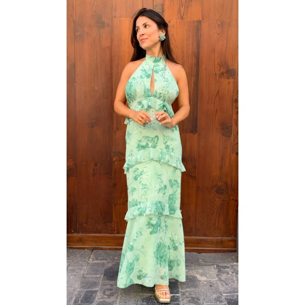 VESTIDO LIANA AGUA