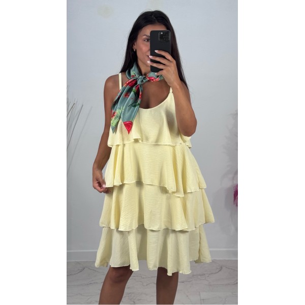 VESTIDO ALMA AMARILLO