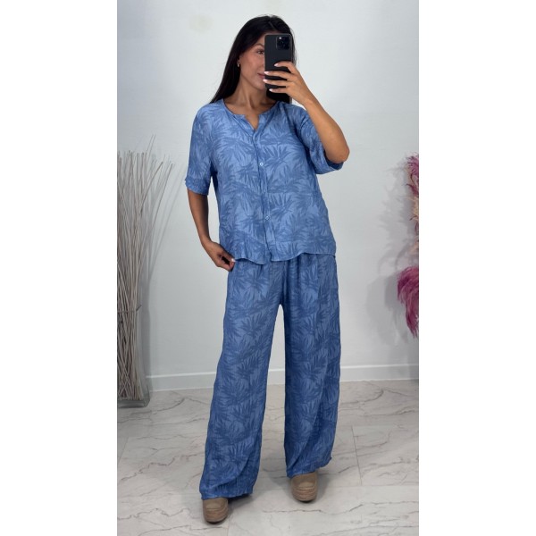 CONJUNTO PALM AZUL LAVANDA