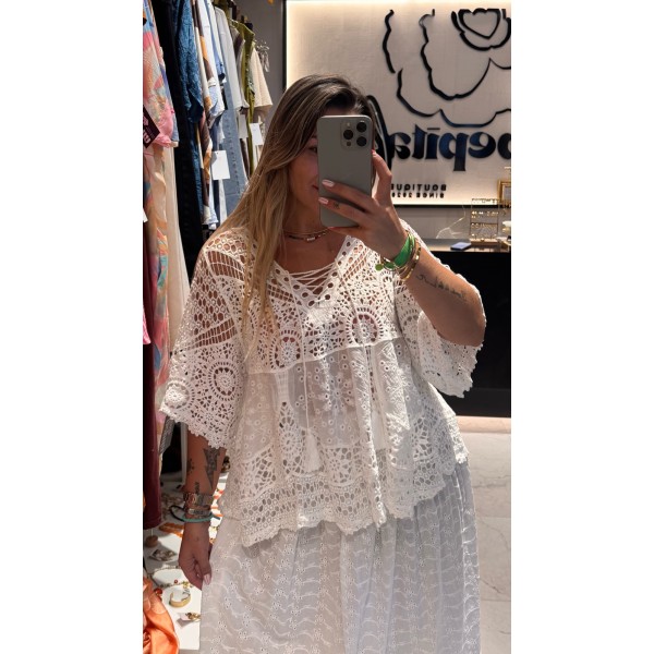 TOP CROCHET BLANCO