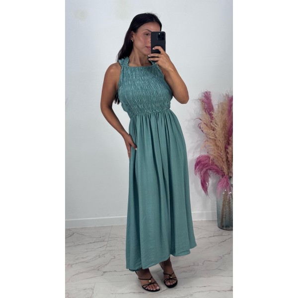 VESTIDO ALEXIA VERDE AGUA