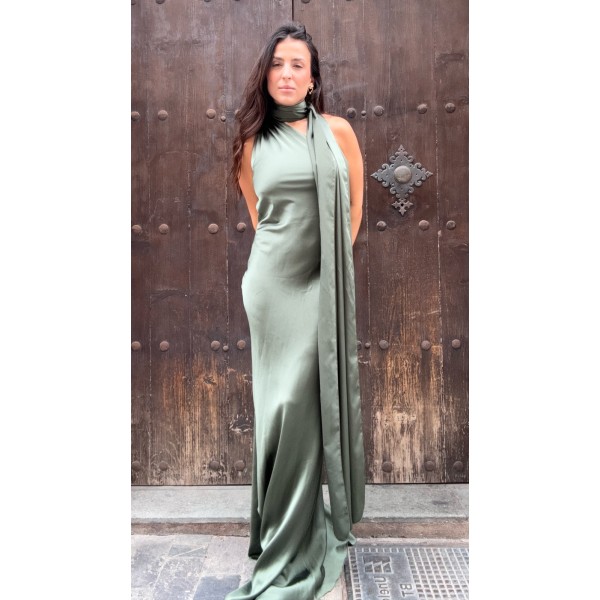 VESTIDO ISHIA VERDE