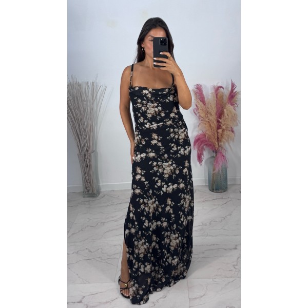 VESTIDO GARDENIA NEGRO