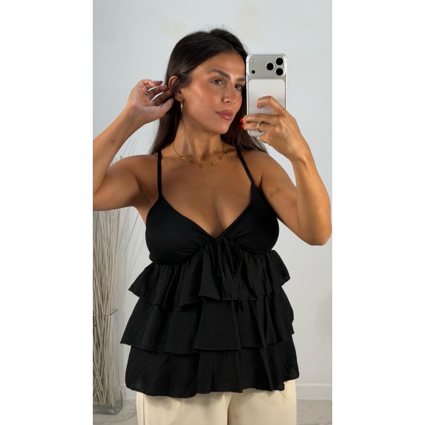 TOP ESTELA NEGRO