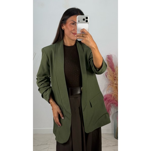 CHAQUETA BLAZER VERDE
