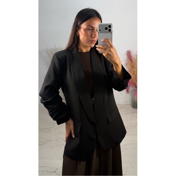 CHAQUETA BLAZER NEGRA