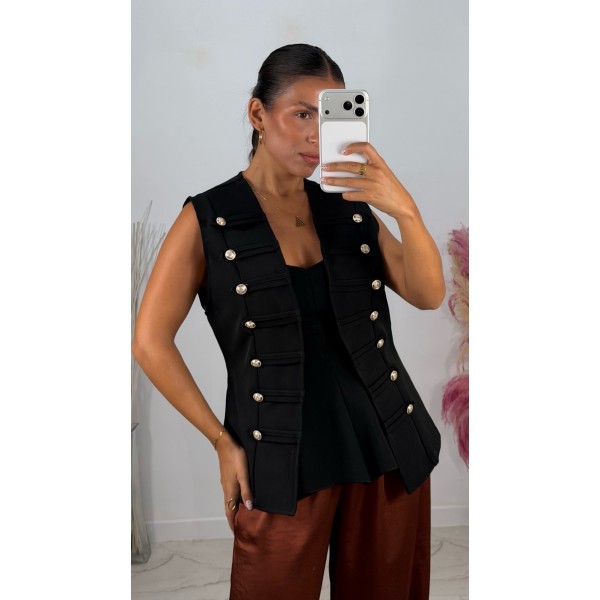 CHALECO NAPOLEON NEGRO