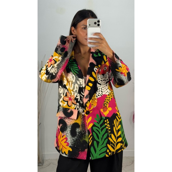BLAZER LEOPARDO COLOR