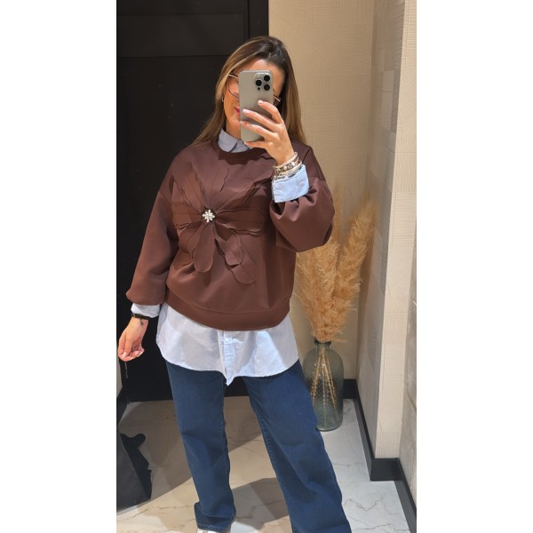 Sudadera Flore French Terry